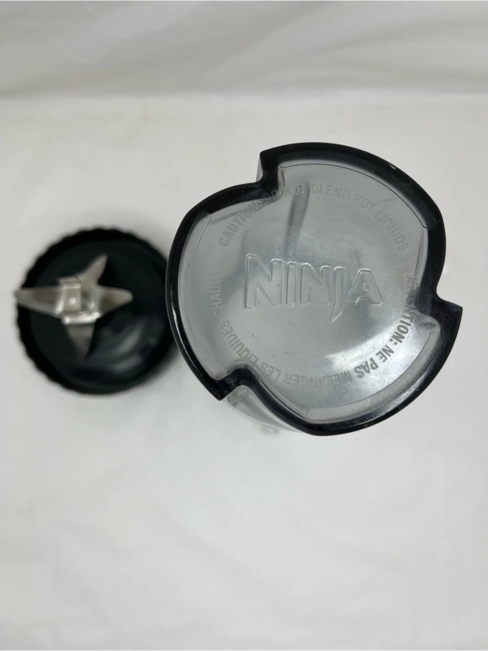 Nutri Ninja 16 oz Single Serve Blender Cup with Blade Assembly Replacement